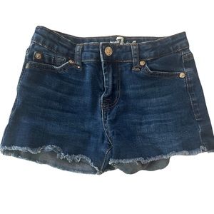7 For All Mankind Girls Cutoff Denim Shorts